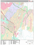 Mission Viejo Wall Map Premium Style